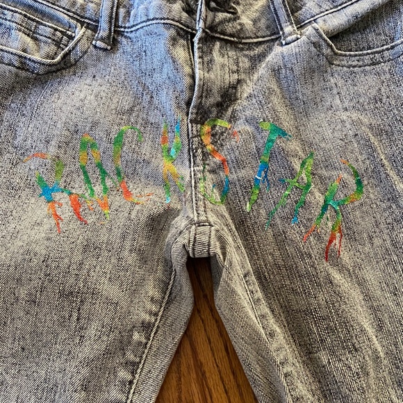 Grey evisu skinny jeans - Picture 2 of 4